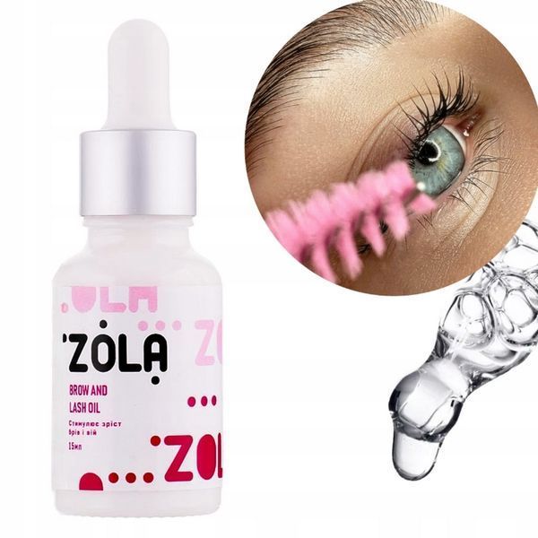 Масло для роста бровей и ресниц ZOLA Brow and Lash Oil 15 мл 4820227160020 фото