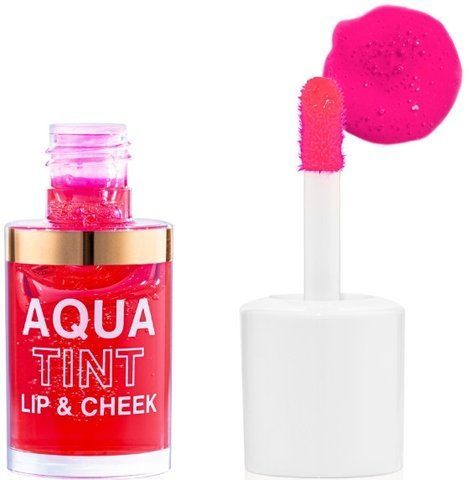 Рідка помада для губ TopFace Aqua Tint Lip&Cheek, 03 - Red Berry Jam, 10 мл 8681217255685 фото